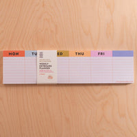 front view keyboard notepad good tuesday